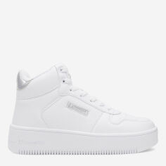 Акція на Жіночі черевики низькі Champion Mid Cut Shoe Rebound Platform Mid Metal S11607-WW001 39 25 см Білі від Rozetka