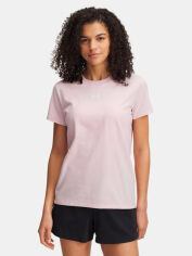Акція на Футболка жіноча Under Armour Ua Rival Core Ss 1383648-648 XL Рожева від Rozetka