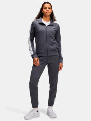 Акція на Спортивний костюм жіночий Under Armour Tricot Tracksuit 1365147-027 M Сірий від Rozetka