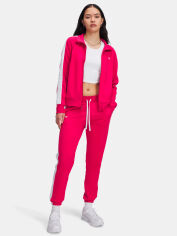 Акція на Спортивний костюм жіночий Under Armour Tricot Tracksuit 1365147-681 XL Малиновий від Rozetka