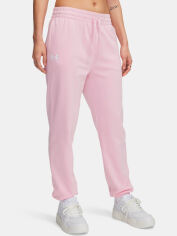 Акція на Спортивні штани жіночі Under Armour Ua Rival Terry Jogger 1382735-647 XS Рожеві від Rozetka