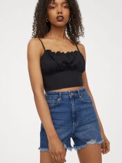 Акція на Топ жіночий H&M XAZ329803AYGE 36 Чорний від Rozetka