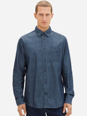 Акція на Сорочка чоловіча Tom Tailor L1038779040 2XL Синя від Rozetka