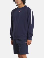 Акція на Світшот чоловічий Reebok Ri Cross Check Crew 100215504 XL Темно-синій від Rozetka
