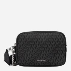 Акція на Сумка крос-боді через плече жіноча маленька Michael Kors Bryant 32S5SYTC5V-001 Чорна від Rozetka
