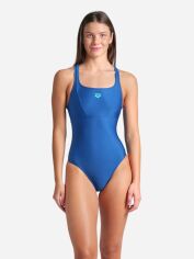 Акція на Суцільний купальник жіночий Arena Solid Swimsuit Control Pro Bac 005910-850 42 Темно-блакитний від Rozetka
