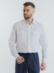 Акція на Сорочка бавовняна чоловіча Arber Safari Shirt 2 F05.04.00.312 43 Біла від Rozetka