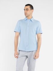Акція на Сорочка бавовняна літня чоловіча Arber Ralph Jersey Ss M14.19.23.521 M Блакитна від Rozetka