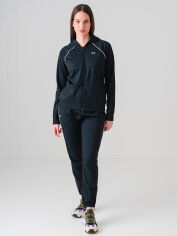 Акція на Спортивний костюм жіночий Under Armour Ua Rival Tricot Tracksuit Hd 6001966-001 XL Чорний від Rozetka