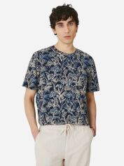 Акція на Футболка бавовняна довга чоловіча Medicine RS25TSM052-59A 2XL Темно-синя від Rozetka
