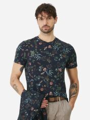 Акція на Футболка бавовняна довга чоловіча Medicine RS25TSM053-59A 2XL Темно-синя від Rozetka