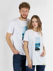 Акція на Футболка бавовняна довга чоловіча Arber T-Shirt Ff19 F13.12.00.331 3XL Біла від Rozetka
