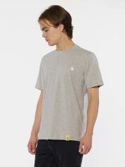 Акція на Футболка бавовняна довга чоловіча Arber T-Shirt Ff19 F13.02.13.331 S Сіра від Rozetka