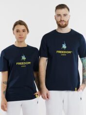 Акція на Футболка бавовняна довга чоловіча Arber T-Shirt Ff19 F13.07.09.311 L Синя від Rozetka