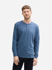 Акція на Лонгслів чоловічий Tom Tailor 1045672-37299 XL Синій від Rozetka