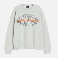 Акція на Світшот чоловічий H&M 1003931020c20 2XL Сірий від Rozetka