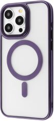 Акція на Панель Proove Blur with Magnetic Ring для Apple iPhone 15 Pro Max Deep Purple від Rozetka
