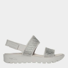 Акція на Жіночі сандалії Skechers 111531 NAT 39 (9US) 26 см Бежеві від Rozetka