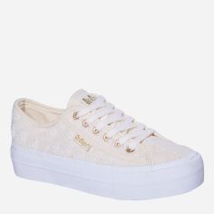 Акція на Жіночі кеди низькі Lee Cooper LCW-25-31-3440L 40 25.5 см Бежеві від Rozetka