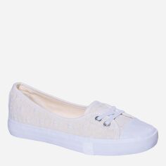 Акція на Жіночі кеди низькі Lee Cooper LCW-25-31-3445L 40 25.5 см Бежеві від Rozetka