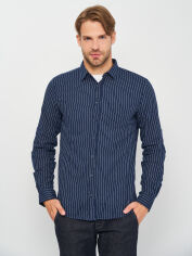 Акція на Сорочка Koton 0YAM61633BW-01M S Marine Stripe від Rozetka
