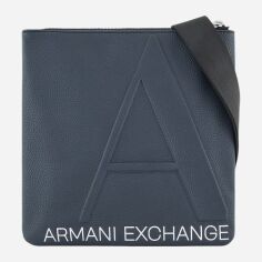 Акція на Сумка планшет через плече чоловіча Armani Exchange 723621788 Синя ( 1159831294) від Rozetka