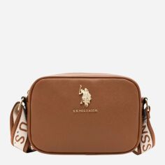 Акція на Сумка крос-боді через плече чоловіча U.S. Polo Assn 659934608 Коричнева ( 1159830929) від Rozetka