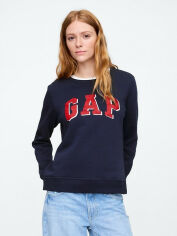 Акція на Світшот на флісі жіночий Gap 1755712 L Синій від Rozetka