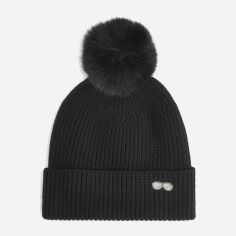 Акція на Шапка жіноча Karl Lagerfeld 798323162 One Size Чорна від Rozetka