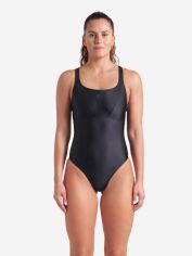 Акція на Купальник суцільний жіночий Arena Solid Swimsuit Control Pro Bac 005910-501 42 Чорний від Rozetka