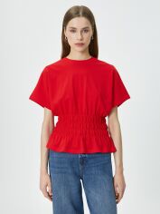 Акція на Топ жіночий Koton 4SAK50128EK401 XL Червоний від Rozetka
