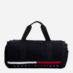 Акція на Сумка чоловіча тканинна Tommy Hilfiger 6943971416 Синя від Rozetka
