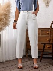 Акція на Джинси Mom's жіночі SHEIN GD-00135247 30 Білі від Rozetka