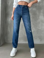 Акція на Джинси Regular Fit жіночі SHEIN GD-00135404 38 Сині від Rozetka