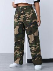Акція на Джинси Regular Fit жіночі SHEIN GD-00137592 XL Комбіновані від Rozetka
