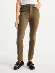 Акція на Джинси Slim Fit жіночі C&A GD-00127762 42 Хакі від Rozetka