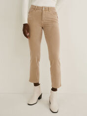Акція на Джинси Slim Fit жіночі C&A GD-00126572 40 Бежеві від Rozetka