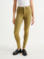 Акція на Джинси Skinny жіночі C&A GD-00094207 44 Хакі від Rozetka