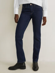Акція на Джинси Slim Fit жіночі C&A GD-00127542 40 Темно-сині від Rozetka