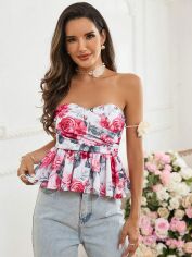 Акція на Топ жіночий SHEIN GD-00146281 M Різнокольоровий від Rozetka