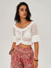 Акція на Топ жіночий SHEIN GD-00143254 L Білий від Rozetka