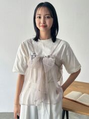 Акція на Топ жіночий SHEIN GD-00147018 S Прозорий від Rozetka