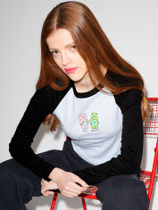 Акція на Топ жіночий C&A GD-00094098 XL Чорно-білий від Rozetka