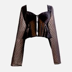 Акція на Топ жіночий SHEIN GD-00144255 L Чорний від Rozetka