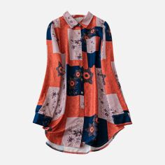 Акція на Сорочка жіноча SHEIN GD-00125574 S Різнокольорова від Rozetka