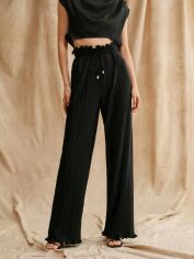Акція на Штани жіночі SHEIN GD-00144899 S Чорні від Rozetka