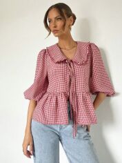 Акція на Блуза жіноча SHEIN GD-00147695 S Різнокольорова від Rozetka