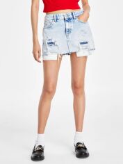 Акція на Спідниця джинсова міні літня жіноча Tommy Hilfiger 683673673 29 Блакитна від Rozetka