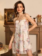 Акція на Сукня коротка літня жіноча SHEIN GD-00146902 S Різнокольорова від Rozetka