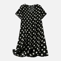 Акція на Сукня літня жіноча SHEIN GD-00125294 3XL Чорно-біла від Rozetka